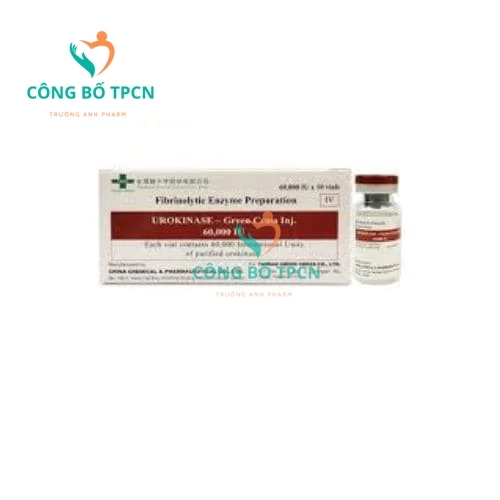 Urokinase-Green Cross Inj. 60.000 IU - Điều trị nhồi máu cơ tim cấp